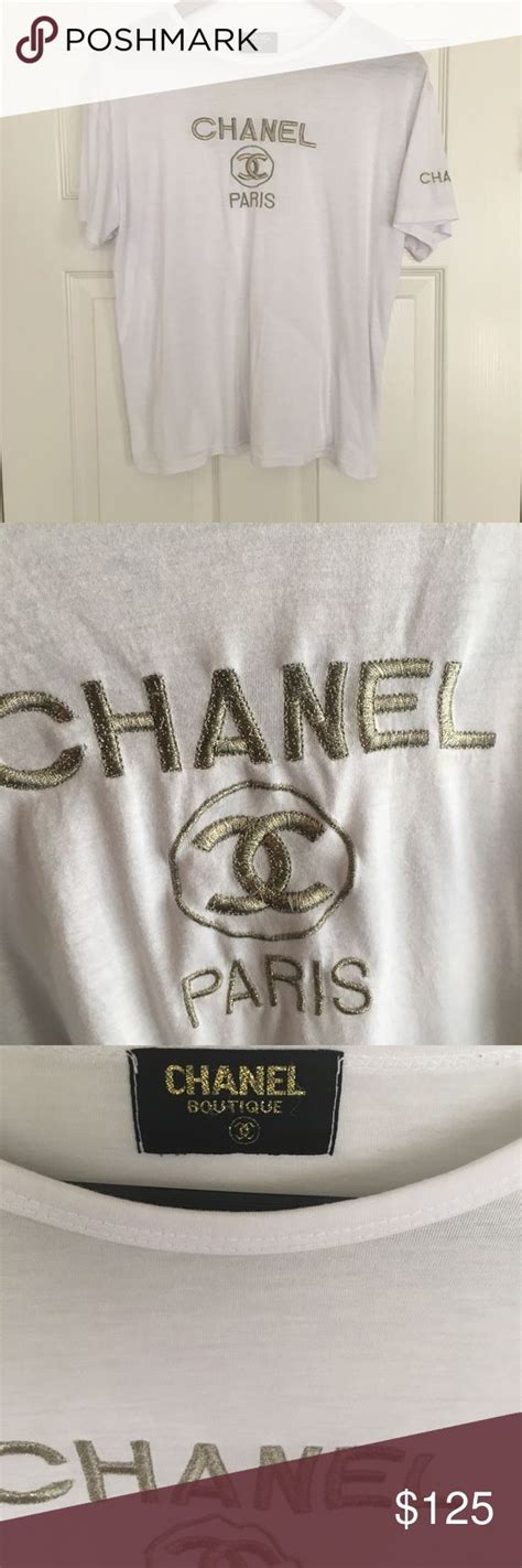 white shirt chanel|authentic chanel shirt.